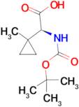 (S)-2-((TERT-BUTOXYCARBONYL)AMINO)-2-(1-METHYLCYCLOPROPYL)ACETIC ACID