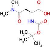 (S)-2-((TERT-BUTOXYCARBONYL)AMINO)-4-(DIMETHYLAMINO)-4-OXOBUTANOIC ACID