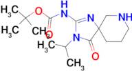 (Z)-TERT-BUTYL (3-ISOPROPYL-4-OXO-1,3,7-TRIAZASPIRO[4.5]DECAN-2-YLIDENE)CARBAMATE