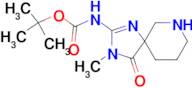 (Z)-TERT-BUTYL (3-METHYL-4-OXO-1,3,7-TRIAZASPIRO[4.5]DECAN-2-YLIDENE)CARBAMATE