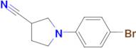 1-(4-BROMOPHENYL)PYRROLIDINE-3-CARBONITRILE