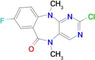 2-CHLORO-8-FLUORO-5,11-DIMETHYL-5H-BENZO[E]PYRIMIDO[5,4-B][1,4]DIAZEPIN-6(11H)-ONE