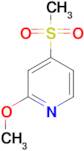 2-METHOXY-4-(METHYLSULFONYL)PYRIDINE