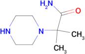 2-METHYL-2-(PIPERAZIN-1-YL)PROPANAMIDE