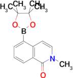 (2-METHYL-1-OXO-1,2-DIHYDROISOQUINOLIN-5-YL)BORONIC ACID PINACOL ESTER
