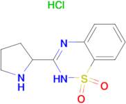 3-(PYRROLIDIN-2-YL)-4H-BENZO[E][1,2,4]THIADIAZINE 1,1-DIOXIDE HCL