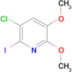 3-CHLORO-2-IODO-5,6-DIMETHOXYPYRIDINE