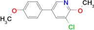 3-CHLORO-2-METHOXY-5-(4-METHOXYPHENYL)PYRIDINE