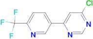 4-CHLORO-6-(6-(TRIFLUOROMETHYL)PYRIDIN-3-YL)PYRIMIDINE