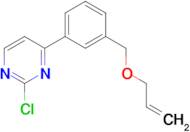 4-(3-((ALLYLOXY)METHYL)PHENYL)-2-CHLOROPYRIMIDINE