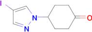 4-(4-IODO-1H-PYRAZOL-1-YL)CYCLOHEXANONE