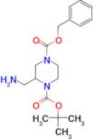 4-BENZYL 1-TERT-BUTYL 2-(AMINOMETHYL)PIPERAZINE-1,4-DICARBOXYLATE