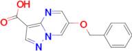 6-(BENZYLOXY)PYRAZOLO[1,5-A]PYRIMIDINE-3-CARBOXYLIC ACID