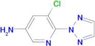 5-CHLORO-6-(2H-1,2,3-TRIAZOL-2-YL)PYRIDIN-3-AMINE