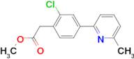 METHYL 2-(2-CHLORO-4-(6-METHYLPYRIDIN-2-YL)PHENYL)ACETATE