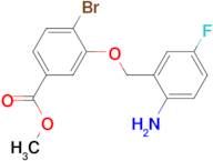 METHYL 3-((2-AMINO-5-FLUOROBENZYL)OXY)-4-BROMOBENZOATE