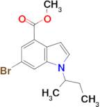 METHYL 6-BROMO-1-(SEC-BUTYL)-1H-INDOLE-4-CARBOXYLATE