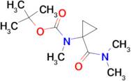 TERT-BUTYL (1-(DIMETHYLCARBAMOYL)CYCLOPROPYL)(METHYL)CARBAMATE