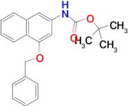 TERT-BUTYL (4-(BENZYLOXY)NAPHTHALEN-2-YL)CARBAMATE