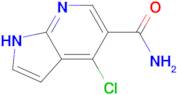 1H-PYRROLO[2,3-B]PYRIDINE-5-CARBOXAMIDE, 4-CHLORO-