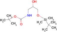 TERT-BUTYL 3-(TERT-BUTYLDIMETHYLSILYLOXY)-2-HYDROXYPROPYLCARBAMATE