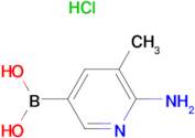 6-AMINO-5-METHYLPYRIDINE-3-BORONIC ACID HCL