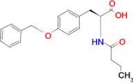 (S)-3-(4-(BENZYLOXY)PHENYL)-2-BUTYRAMIDOPROPANOIC ACID