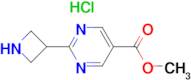 METHYL 2-(AZETIDIN-3-YL)PYRIMIDINE-5-CARBOXYLATE HCL