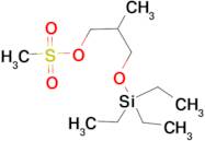 2-METHYL-3-(TRIETHYLSILYLOXY)PROPYL METHANESULFONATE