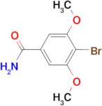 4-BROMO-3,5-DIMETHOXYBENZAMIDE