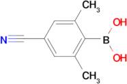 4-CYANO-2,6-DIMETHYLPHENYLBORONIC ACID