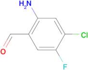 2-AMINO-4-CHLORO-5-FLUORO-BENZALDEHYDE