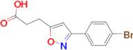 3-(3-(4-BROMOPHENYL)ISOXAZOL-5-YL)PROPANOIC ACID