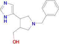 (1-BENZYL-4-(1H-IMIDAZOL-5-YL)PYRROLIDIN-3-YL)METHANOL