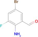 2-AMINO-5-BROMO-3-FLUORO-BENZALDEHYDE