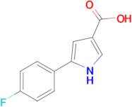 5-(4-FLUOROPHENYL)-1H-PYRROLE-3-CARBOXYLIC ACID