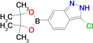 (3-CHLORO-1H-INDAZOL-6-YL)BORONIC ACID PINACOL ESTER