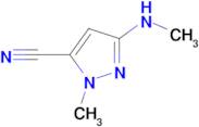 1-METHYL-3-(METHYLAMINO)-1H-PYRAZOLE-5-CARBONITRILE