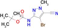 TERT-BUTYL (4-BROMO-5-CYANO-1-METHYL-1H-PYRAZOL-3-YL)CARBAMATE