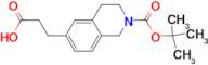 3-(2-(TERT-BUTOXYCARBONYL)-1,2,3,4-TETRAHYDROISOQUINOLIN-6-YL)PROPANOIC ACID