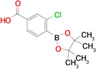 3-CHLORO-4-(TETRAMETHYL-1,3,2-DIOXABOROLAN-2-YL)BENZOIC ACID