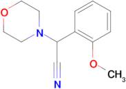 2-(2-METHOXYPHENYL)-2-(MORPHOLIN-4-YL)ACETONITRILE