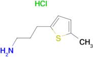 3-(5-METHYLTHIOPHEN-2-YL)PROPAN-1-AMINE HCL