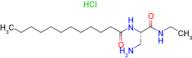 (S)-N-(3-AMINO-1-(ETHYLAMINO)-1-OXOPROPAN-2-YL)DODECANAMIDE HCL