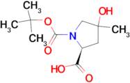 (2S)-1-(TERT-BUTOXYCARBONYL)-4-HYDROXY-4-METHYLPYRROLIDINE-2-CARBOXYLIC ACID