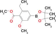 (3-ETHYL-5-METHOXY-4-(METHOXYCARBONYL)PHENYL)BORONIC ACID PINACOL ESTER