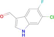 6-CHLORO-5-FLUORO-1H-INDOLE-3-CARBALDEHYDE