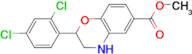 METHYL 2-(2,4-DICHLOROPHENYL)-3,4-DIHYDRO-2H-BENZO[B][1,4]OXAZINE-6-CARBOXYLATE