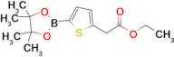 2-THIOPHENEACETIC ACID, 5-(4,4,5,5-TETRAMETHYL-1,3,2-DIOXABOROLAN-2-YL)-, ETHYL ESTER