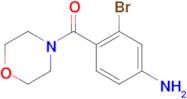 (4-AMINO-2-BROMOPHENYL)(MORPHOLINO)METHANONE